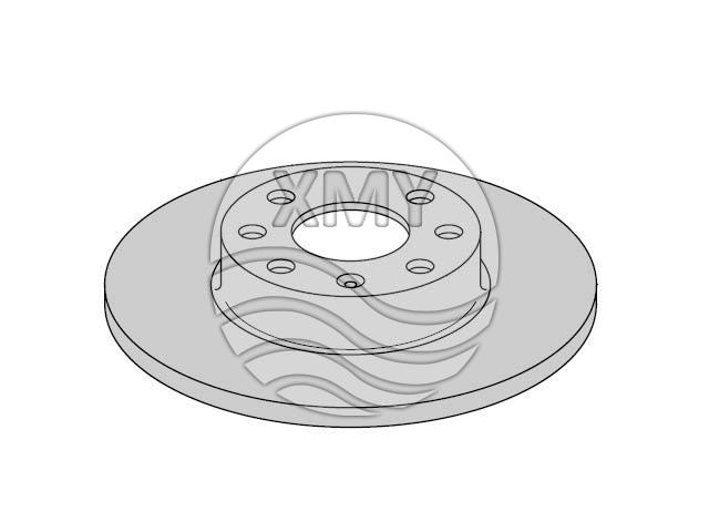 刹车碟 Brake Disc:0569 058