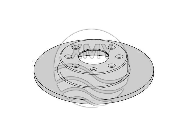 刹车碟 Brake Disc:0569 017