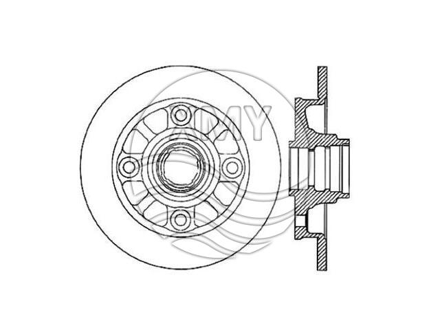 刹车碟 Brake Disc:BF68-26-251A