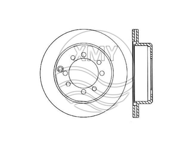 刹车碟 Brake Disc:MB500204