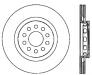 Disque de frein Brake Disc:4Z7 615 601